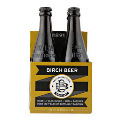 Boylan Cane Sugar Soda, Birch Beer 6/4pk 12oz